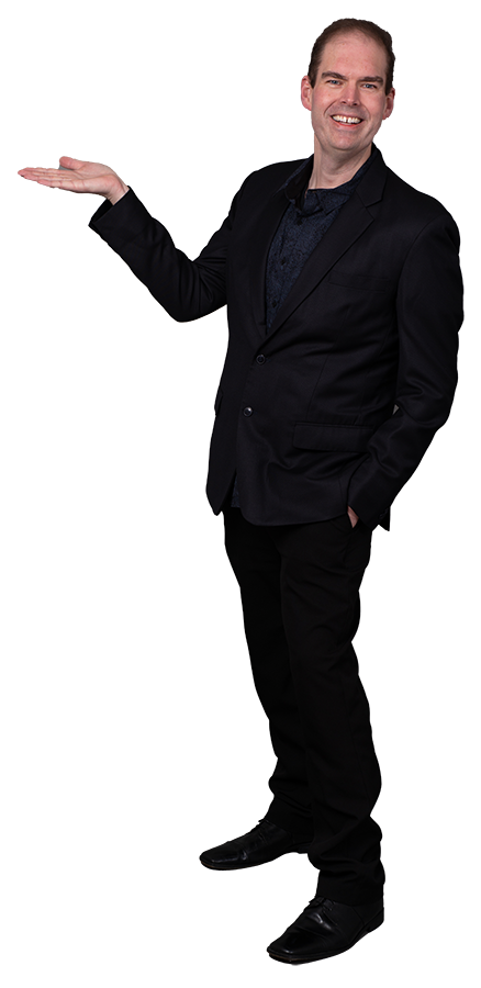 Doug Hall standing